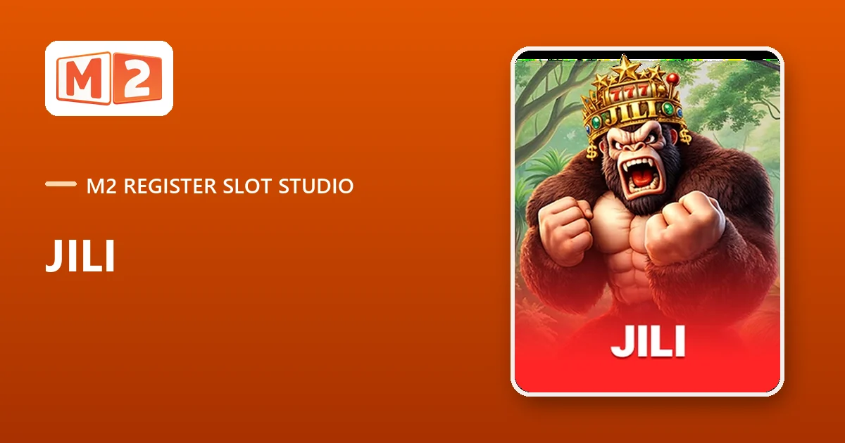 JILI slots and fishing games for new M2 members, with the JILI gorilla tile